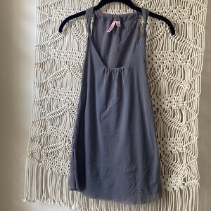 Sweet Pea gray tank top sz small